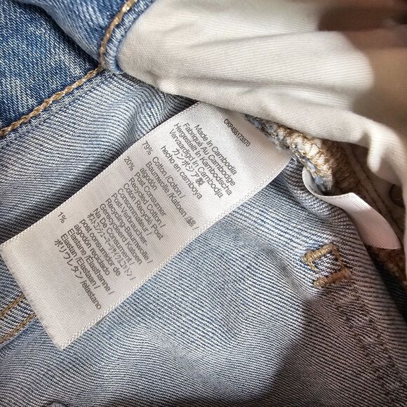 Madewell Medium-Blue Wash The Perfect Vintage Jeans Raw Hem Edition High Rise 28 - Picture 11 of 14